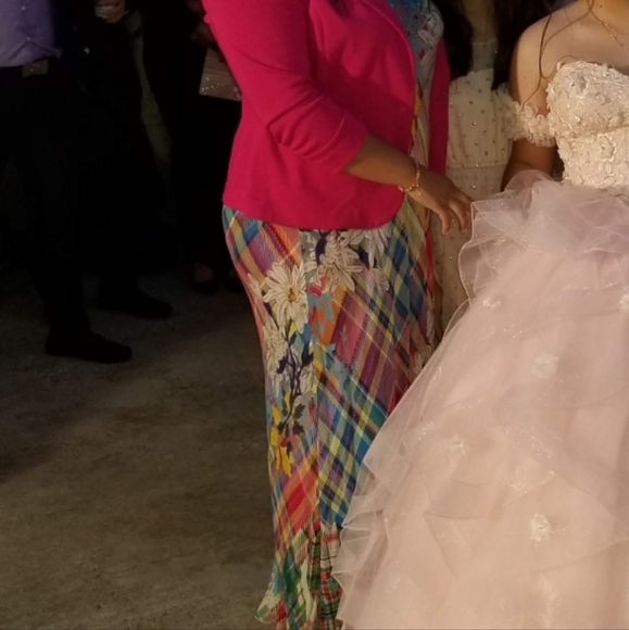 ❤❤Johnny WasLinsu  plaid Maxi Tank Dress - Picture 4 of 5